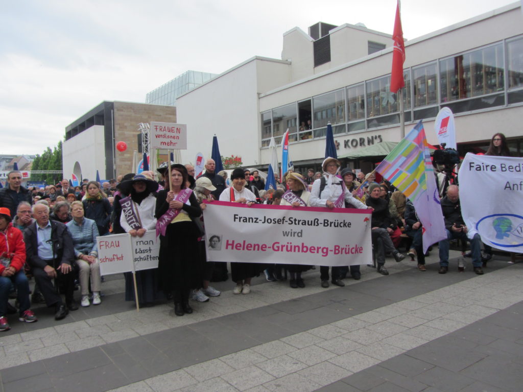 Solidarität der Gewerkschaftsfrauen, 1. Mai 2017